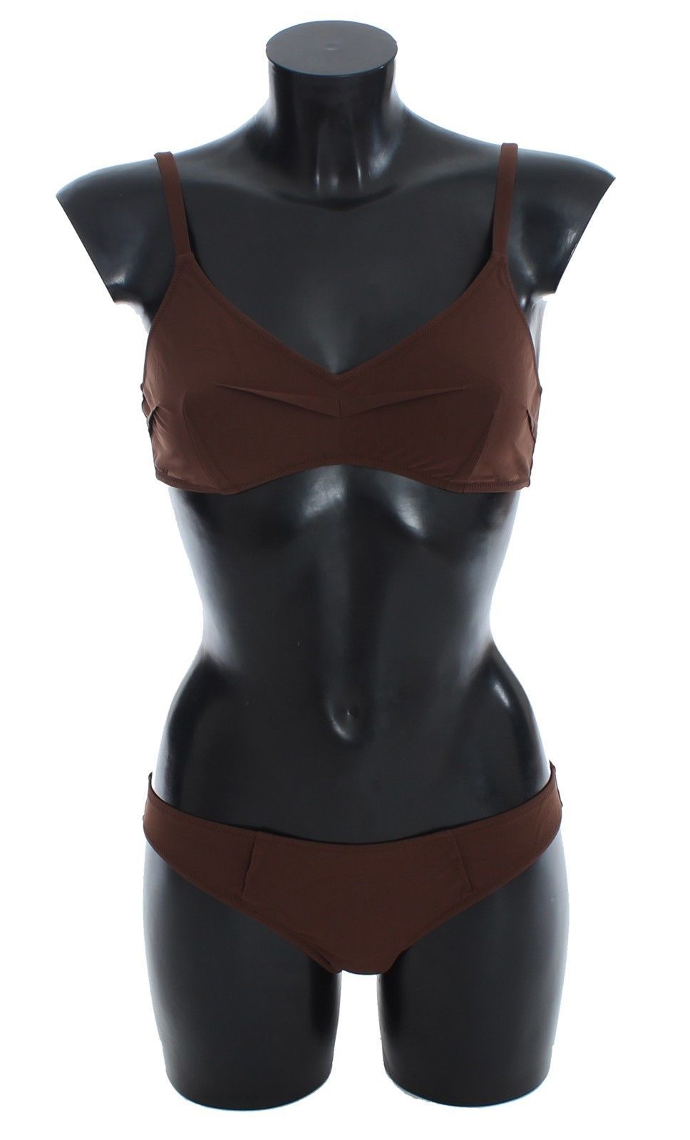 Brown Two Piece Swimsuit Bikini Beachwear