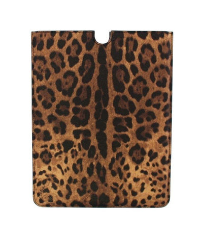 Leopard Leather iPAD Tablet eBook Cover Bag