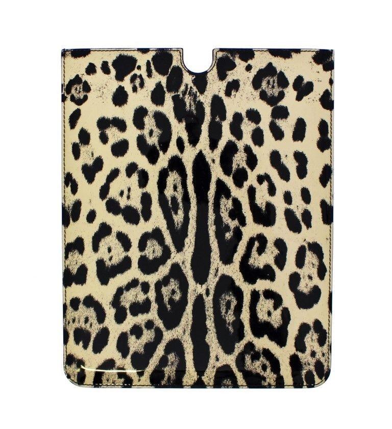 Leopard Leather iPAD Tablet eBook Cover Bag