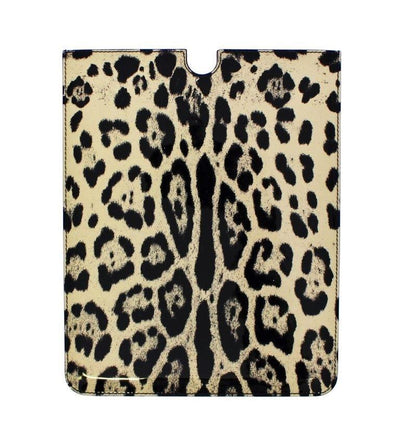Leopard Leather iPAD Tablet eBook Cover Bag