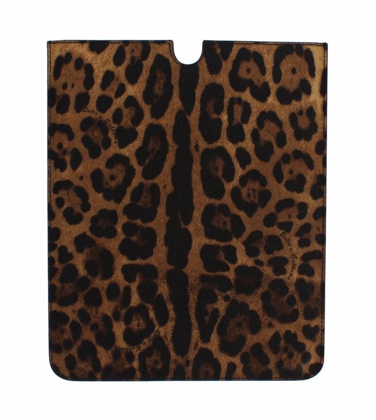 Leopard Leather iPAD Tablet eBook Cover Bag