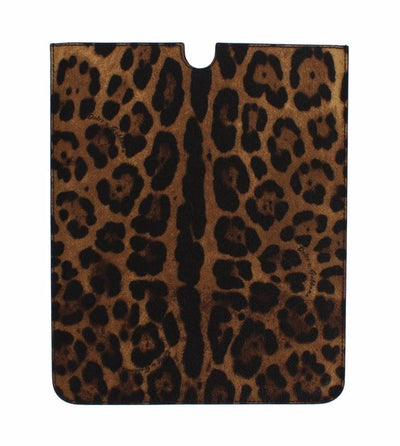 Leopard Leather iPAD Tablet eBook Cover Bag