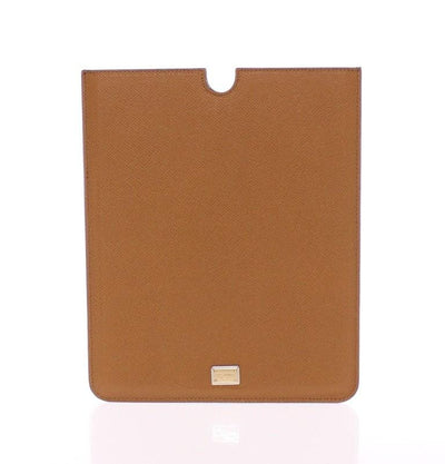 Brown Leather iPAD Tablet eBook Cover Bag
