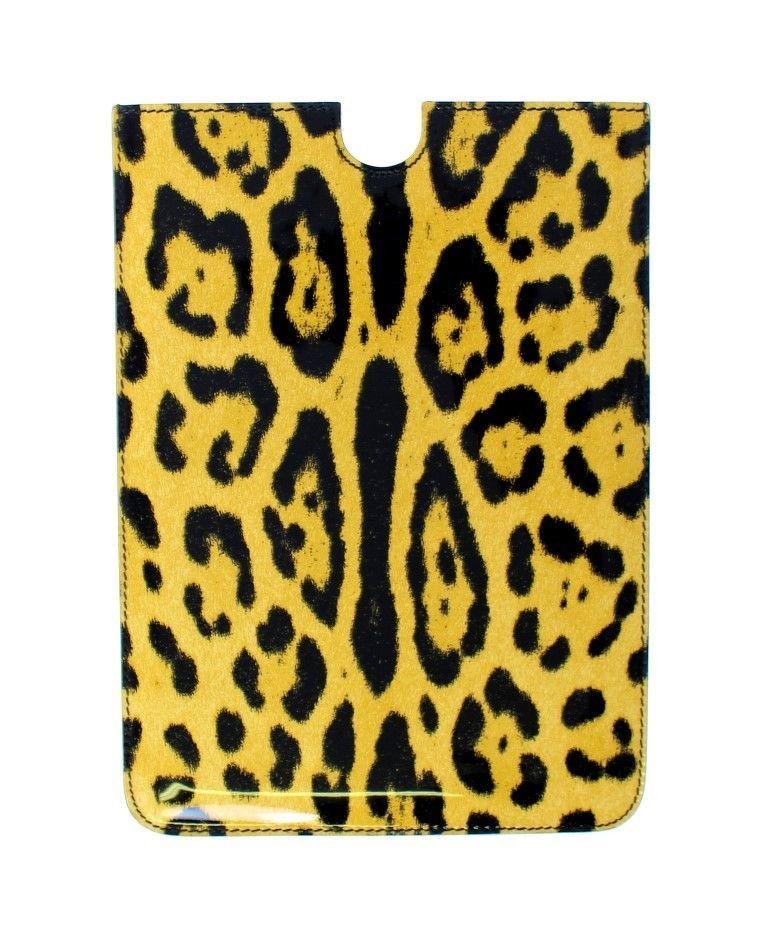Leopard Leather iPAD Tablet eBook Cover Bag