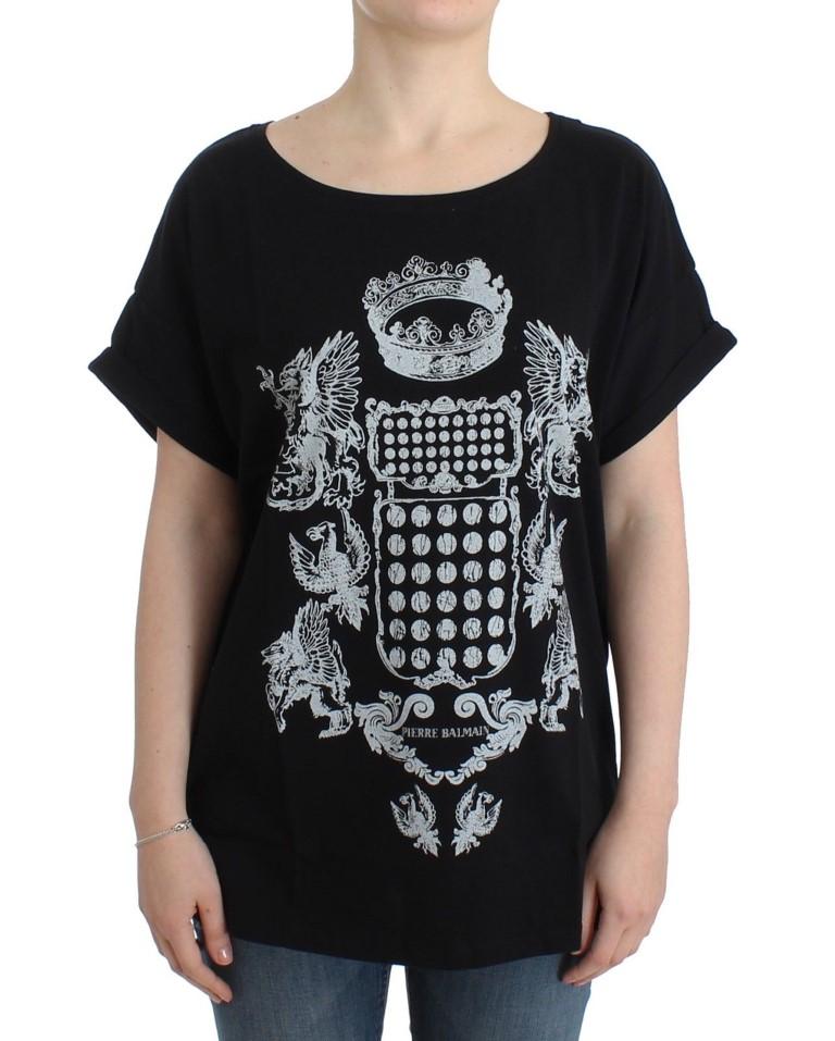 Black branded t-shirt