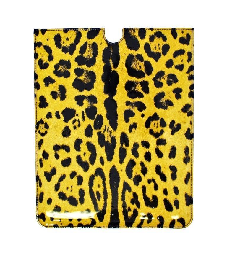 Leopard Leather iPAD Tablet eBook Cover Bag