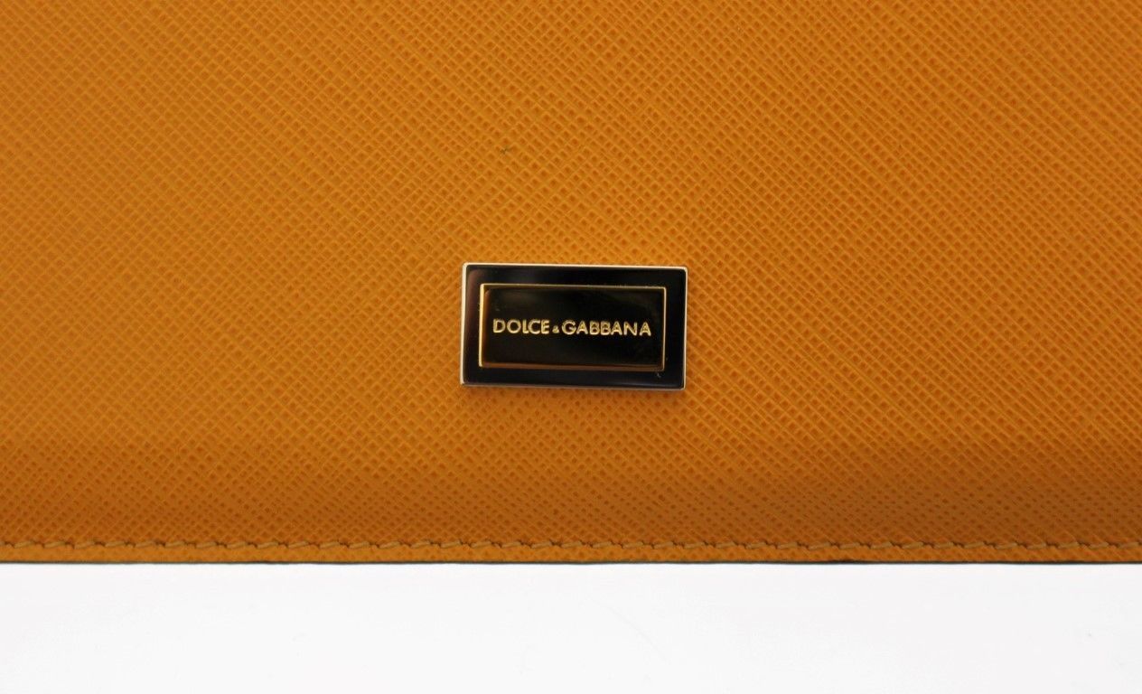 Orange Leather iPAD Tablet eBook Cover