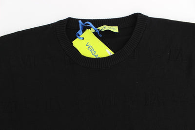Black Crew-neck Sweater