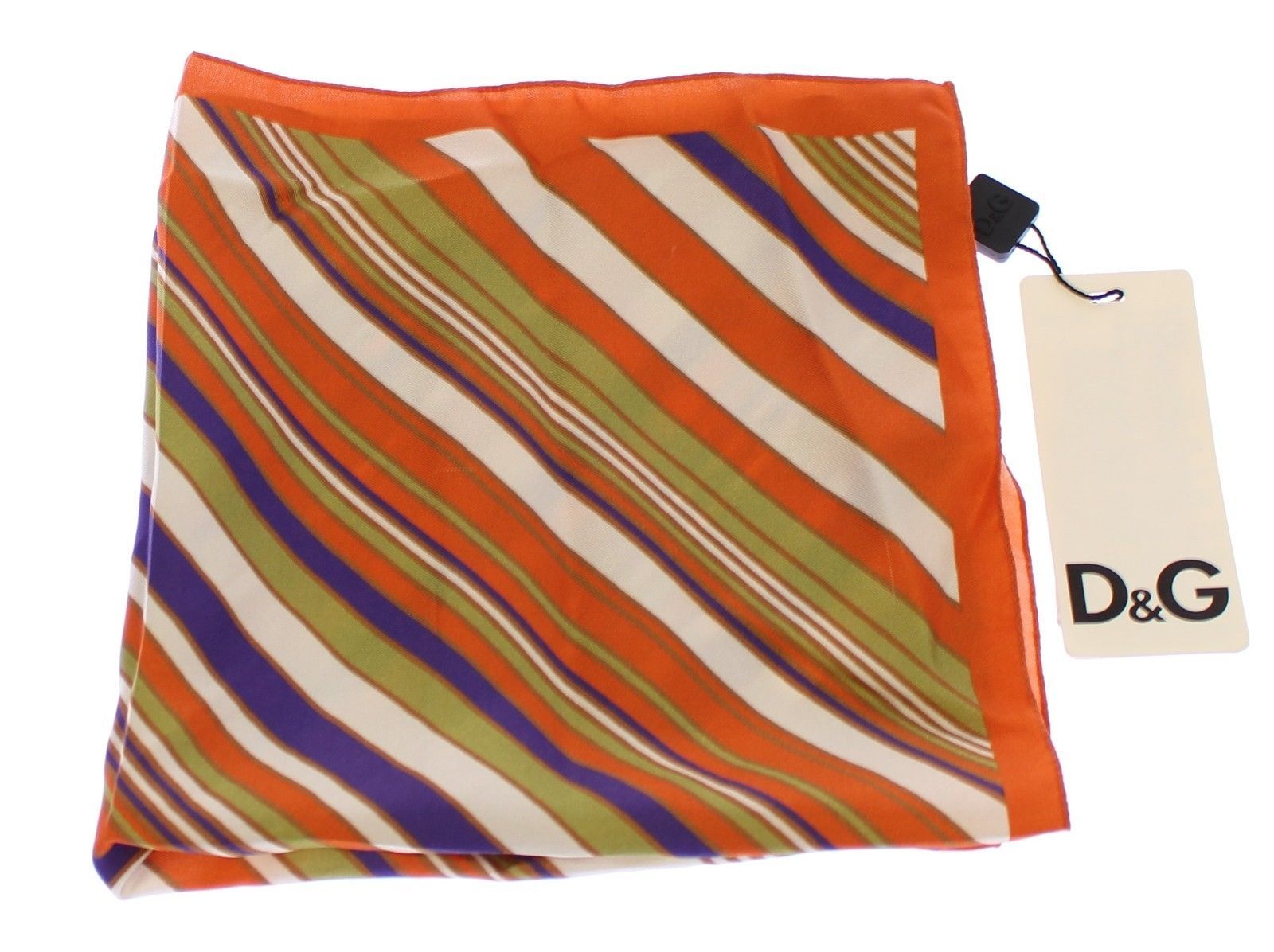 Multicolor Pattern Silk Scarf Wrap