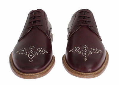 Bordeaux Leather MARSALA Formal Men Shoes