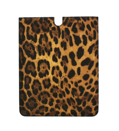 Leopard Leather iPAD Tablet eBook Cover Bag