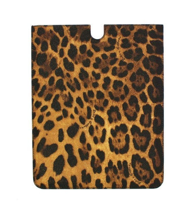 Leopard Leather iPAD Tablet eBook Cover Bag