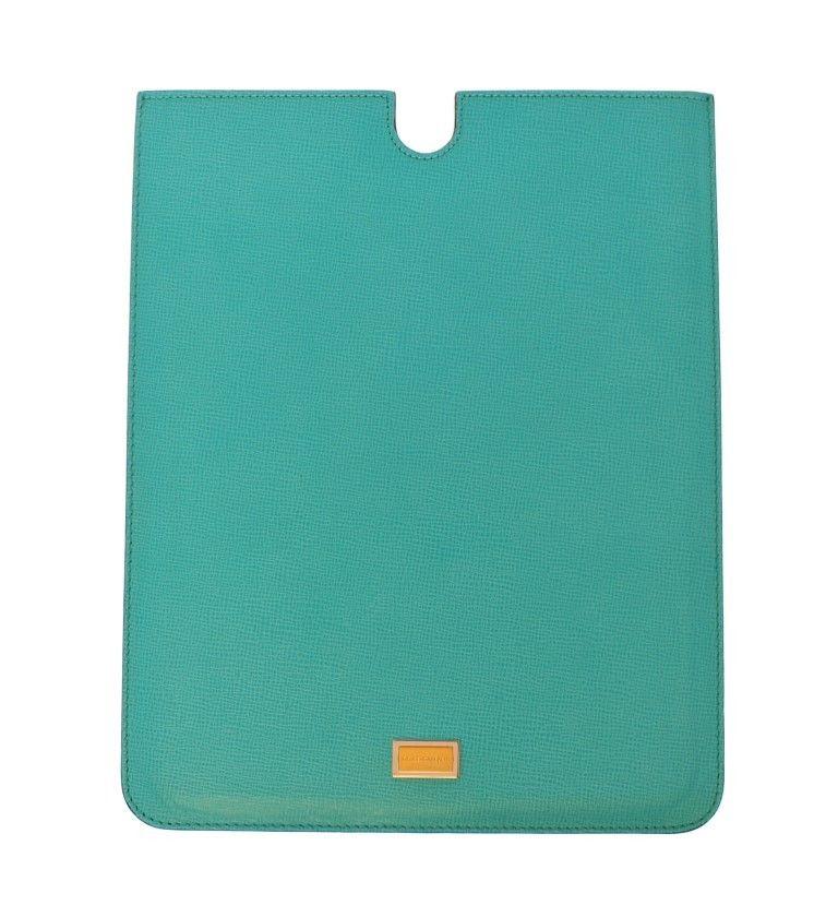 Blue Leather iPAD Tablet eBook Cover