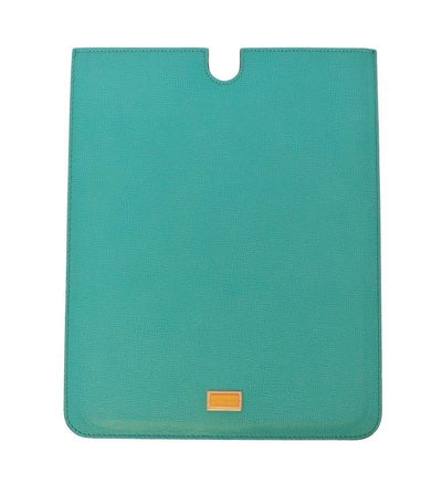 Blue Leather iPAD Tablet eBook Cover