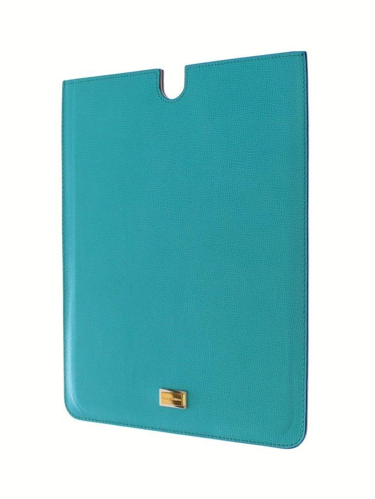 Blue Leather iPAD Tablet eBook Cover
