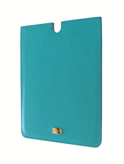 Blue Leather iPAD Tablet eBook Cover