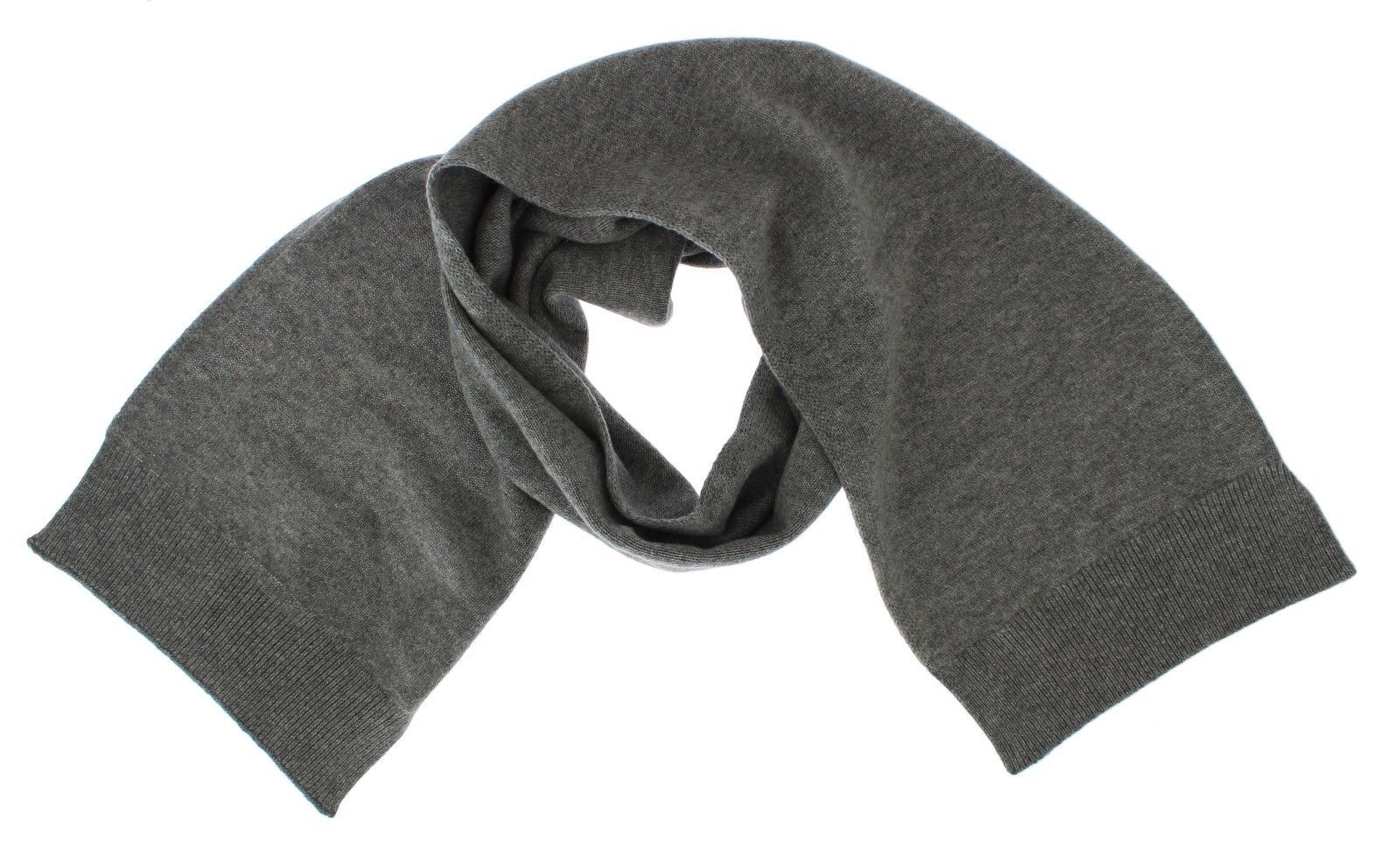 Gray Cashmere Mens Scarf
