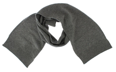 Gray Cashmere Mens Scarf