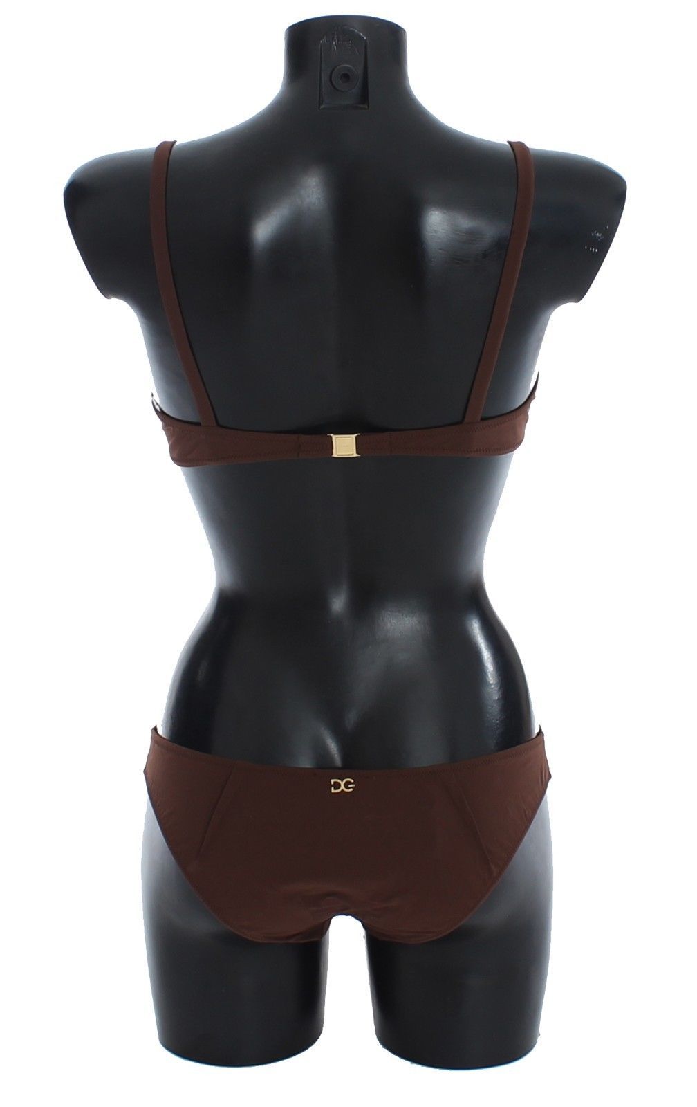 Brown Two Piece Swimsuit Bikini Beachwear
