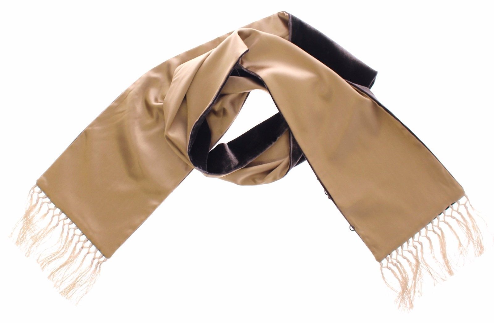 Scarf Men's Solid Beige