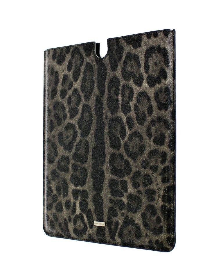 Leopard Leather iPAD Tablet eBook Cover Bag