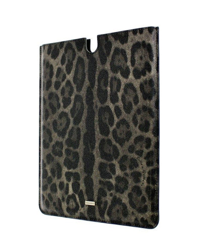 Leopard Leather iPAD Tablet eBook Cover Bag