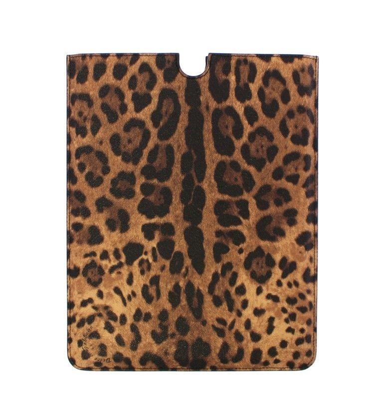 Leopard Leather iPAD Tablet eBook Cover Bag