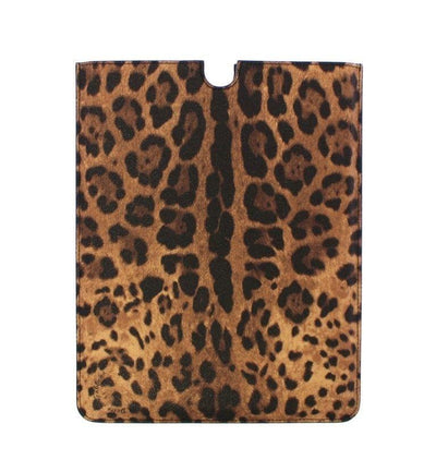 Leopard Leather iPAD Tablet eBook Cover Bag