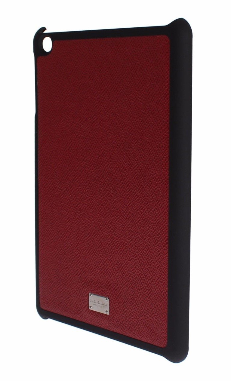 Red Leather Black Mini Tablet Cover