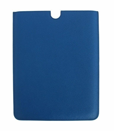 Blue Leather iPAD Tablet eBook Cover Bag