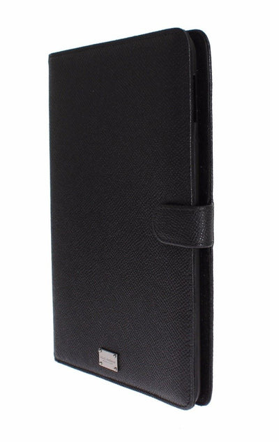 Black Leather Mini Tablet Cover Bag
