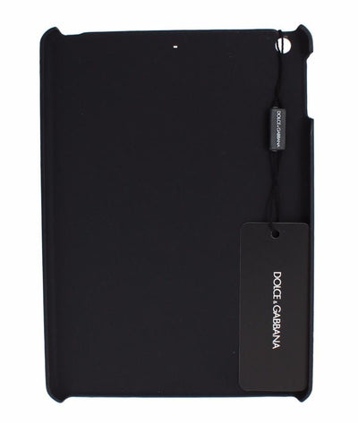 Black Sword Print Leather Tablet Ipad Case