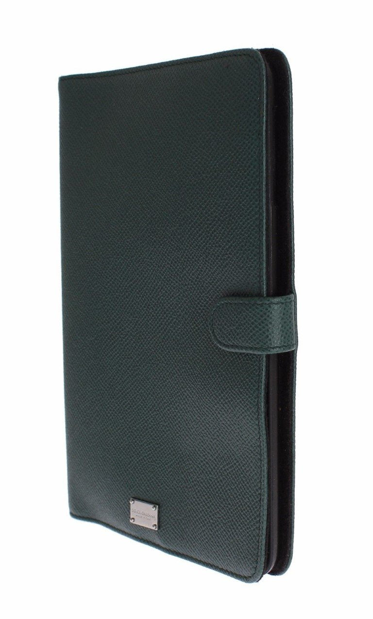 Green Leather Mini Tablet Cover Bag