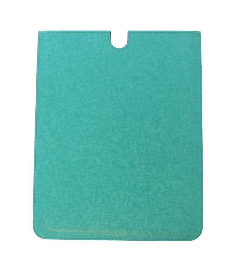 Blue Leather iPAD Tablet eBook Cover