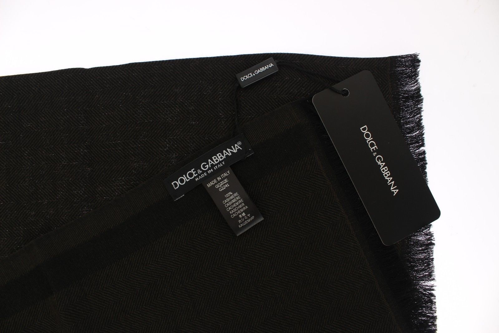 Brown Cashmere Mens Scarf