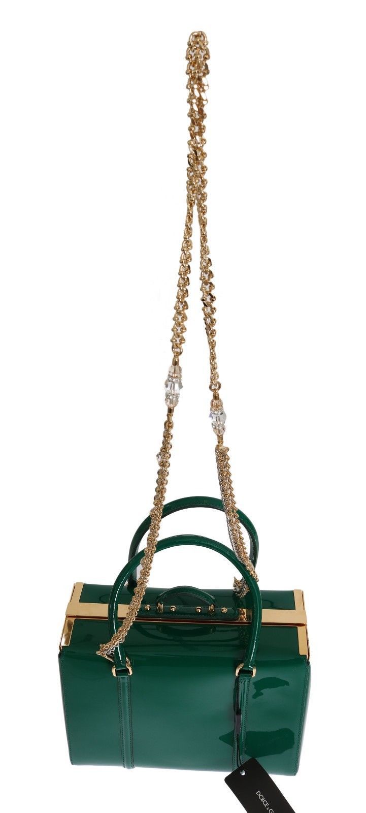 Purse GILDA Green Patent Leather Shoulder Handbag