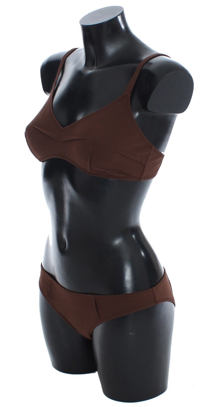 Brown Two Piece Swimsuit Bikini Beachwear