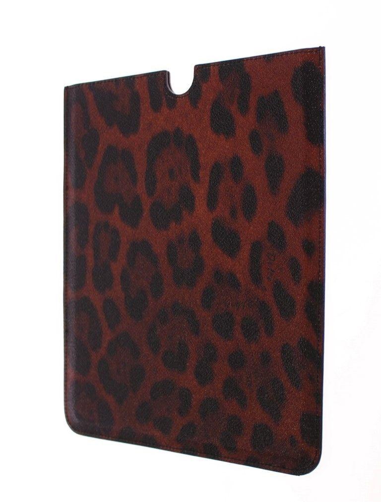 Leopard Leather iPAD Tablet eBook Cover Bag