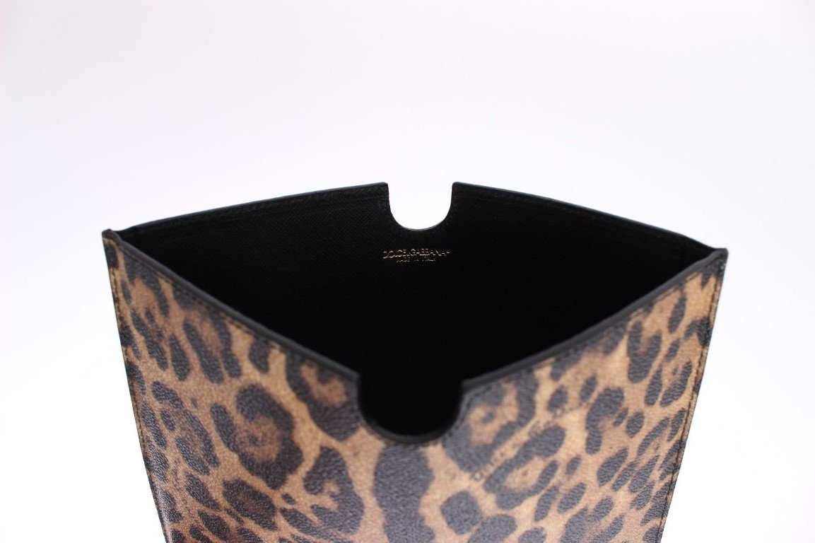 Leopard Leather iPAD Tablet eBook Cover Bag