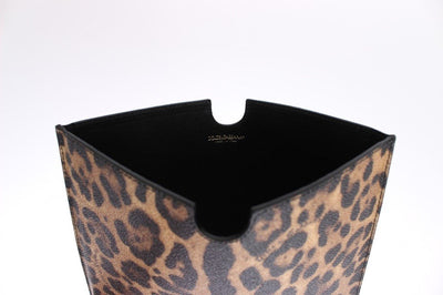 Leopard Leather iPAD Tablet eBook Cover Bag