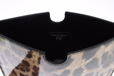 Leopard Leather iPAD P2 Tablet eBook Cover