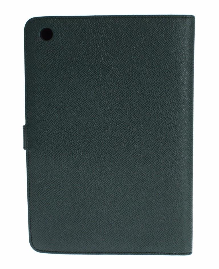 Green Leather Mini Tablet Cover Bag