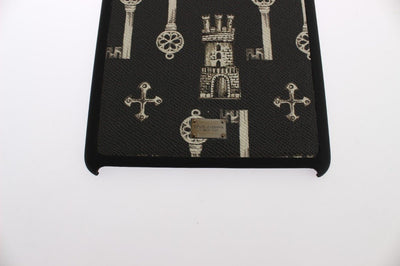 Black Key Knight Print Leather Tablet Ipad Case Cover