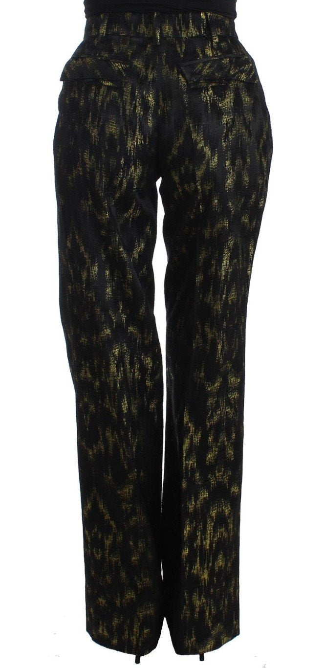 Black wide legs dress pants