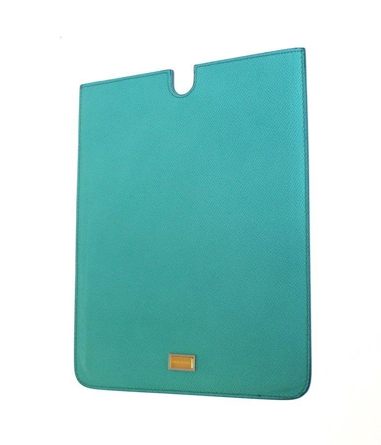 Blue Leather iPAD Tablet eBook Cover