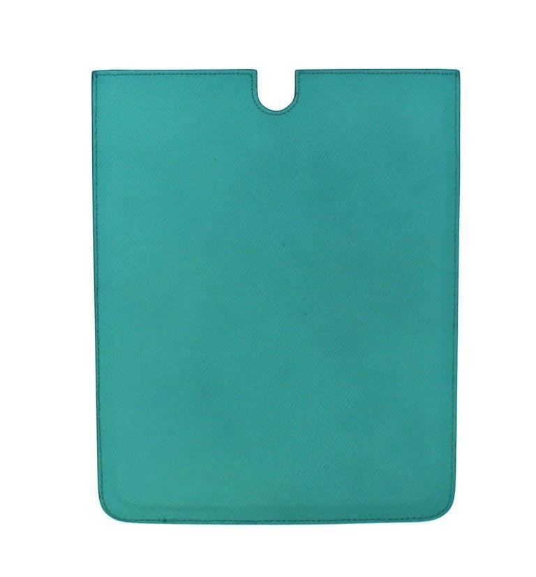 Blue Leather iPAD Tablet eBook Cover