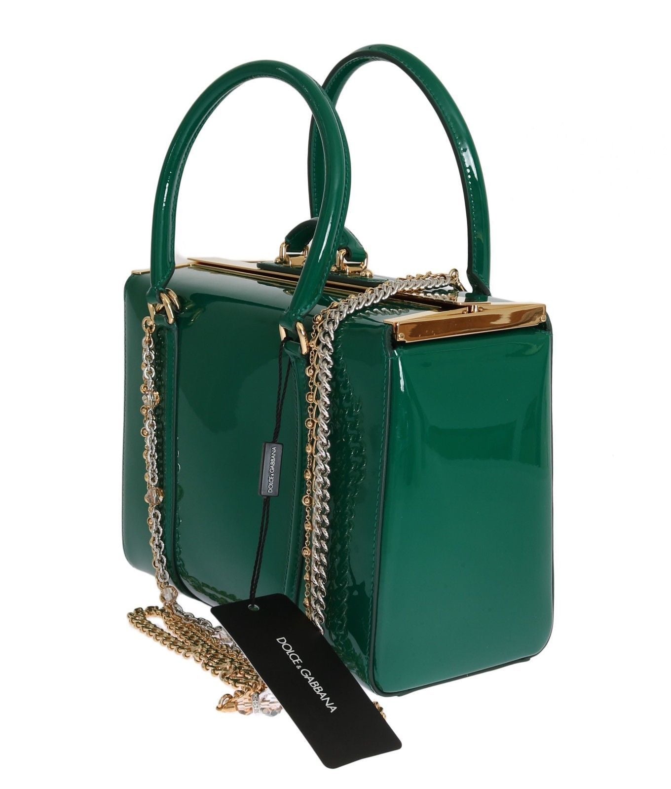 Purse GILDA Green Patent Leather Shoulder Handbag