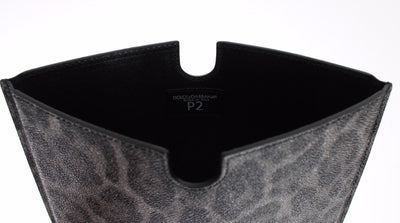 Leopard Leather iPAD P2 Tablet eBook Cover