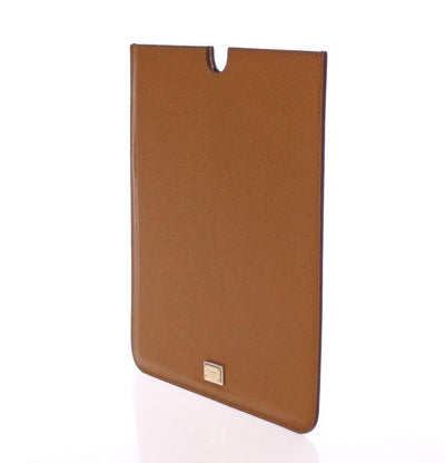 Brown Leather iPAD Tablet eBook Cover Bag