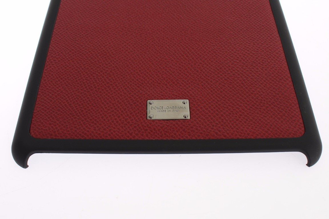 Red Leather Black Mini Tablet Cover
